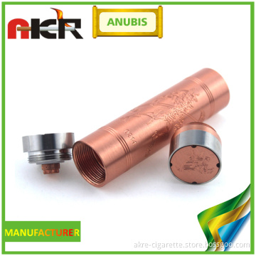 Original Design Ecigarette Kits Mechanical Copper Brass Stainless Steel Anubis Kit